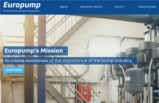 The new Europump website is online!